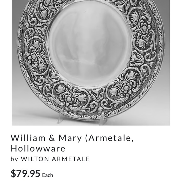 Wilton Armetale platter - Picture 5 of 5